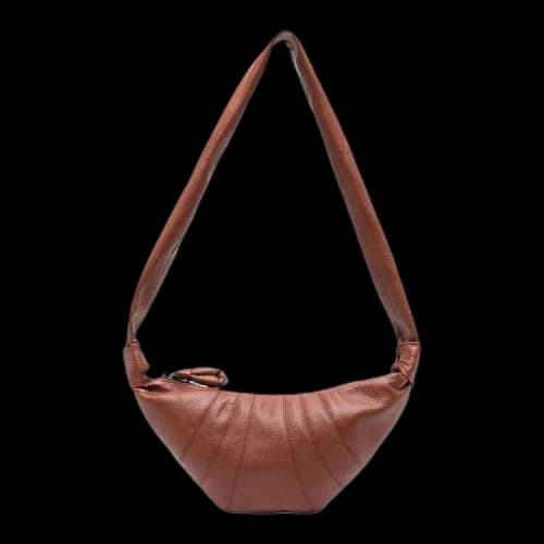 Lemaire Small Croissant Bag 'Brick Brown'