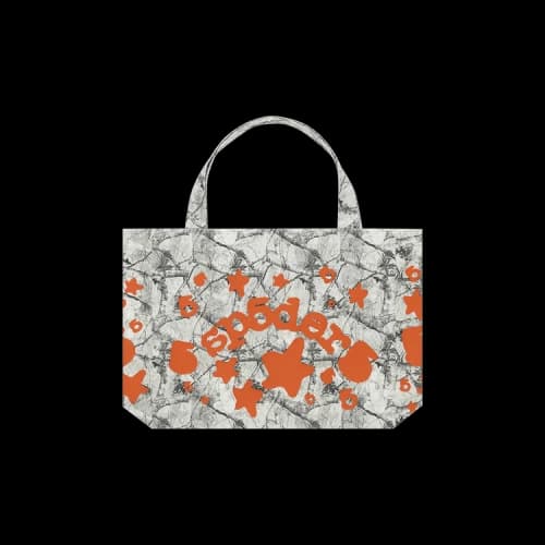 Sp5der Real Tree Beluga Tote Bag 'White Camo'
