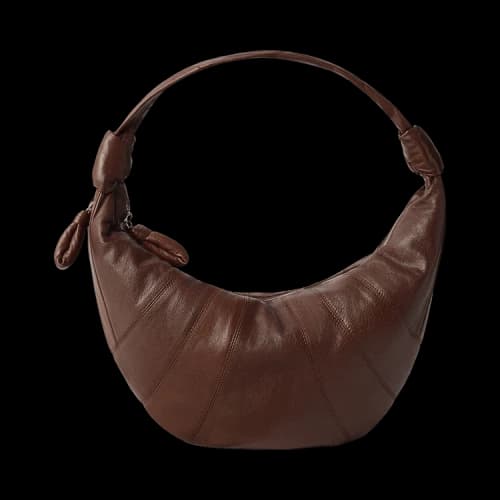 Lemaire Fortune Croissant Bag 'Roasted Pecan'