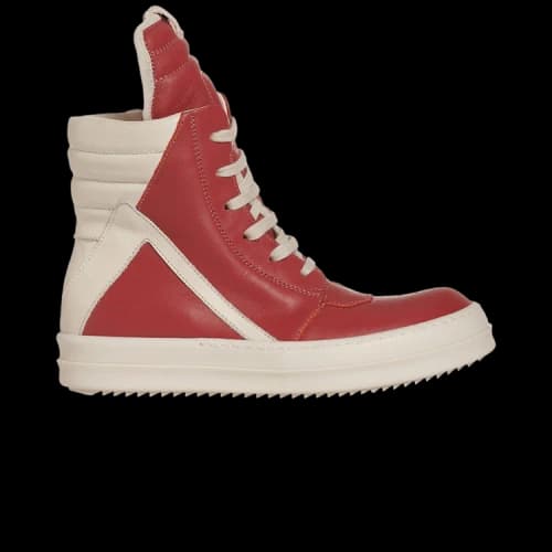 Rick Owens Geobasket Kids 'Carnelian Red'