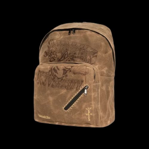Cactus Jack by Travis Scott x Mitchell & Ness Northeastern University Backpack 'Brown'