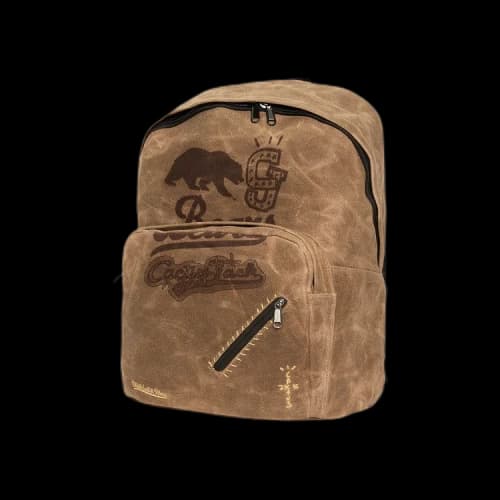 Cactus Jack by Travis Scott x Mitchell & Ness University Of California, Berkeley Backpack 'Brown'