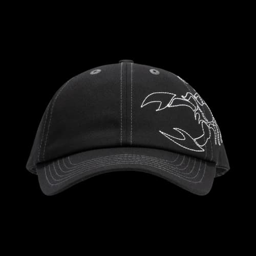Butter Goods Scorpion 6 Panel Cap 'Black'