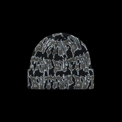 Butter Goods Throw Beanie 'Black/Grey'