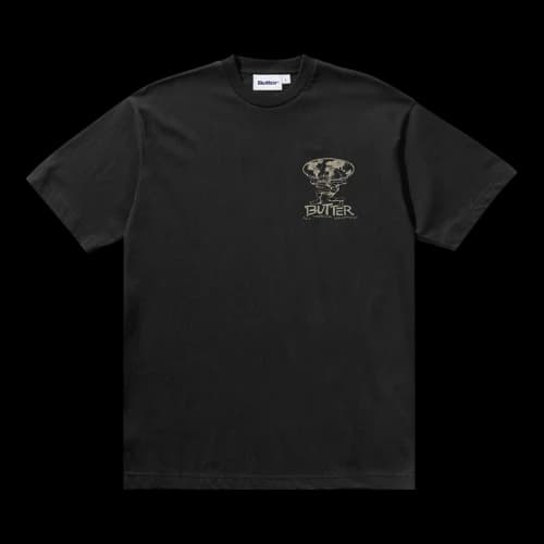 Butter Goods Terrain Tee 'Black'
