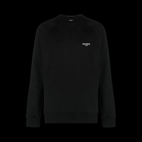 Balmain Flock Sweatshirt 'Black'