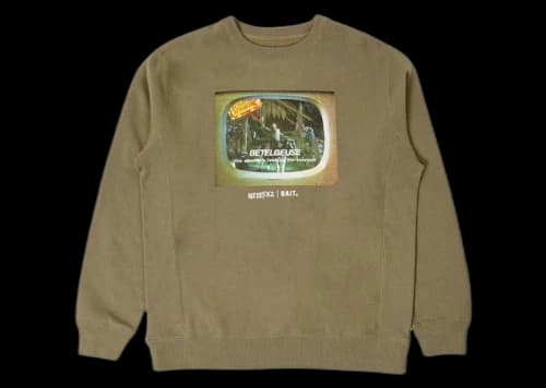 BAIT x Beetlejuice Commercial Crewneck Sweatshirt Green