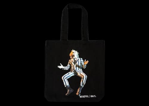 BAIT x Beetlejuice Here Lies Betelgeuse Tote Bag Black