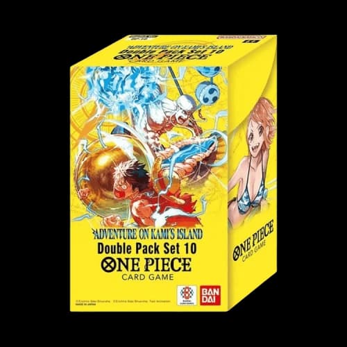 Bandai One Piece Card Game Adventure on Kami's Island Double Pack Set Vol. 10 (OP15-EB04)