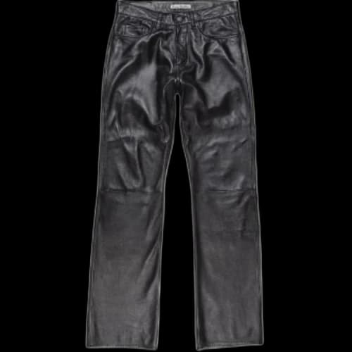 Acne Studios lamb leather trousers