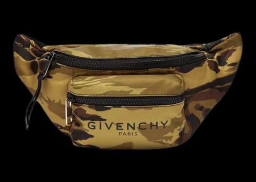 Givenchy Camo Print Bum Bag Multi