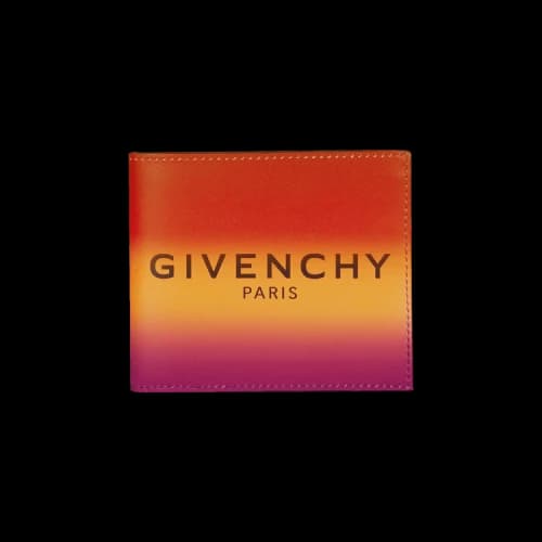 Givenchy Faded Effect Card Holder 'Orange'