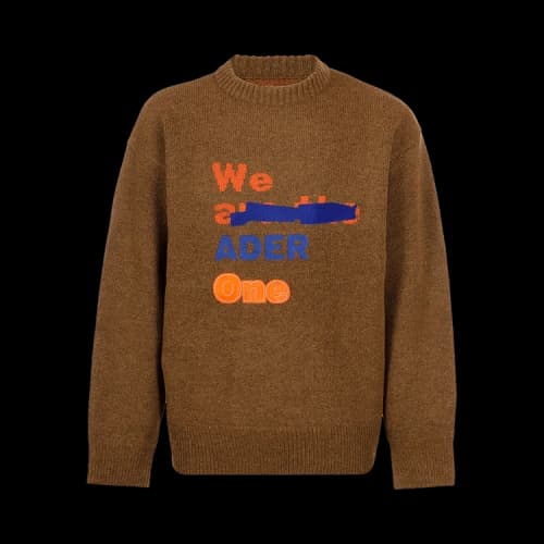 Ader Error Long S Knit 'Brown'