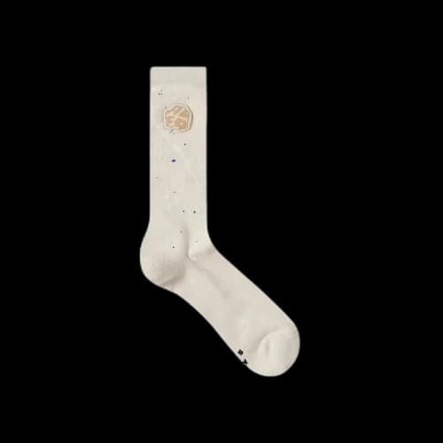 Ader Error Socks 'Ivory'