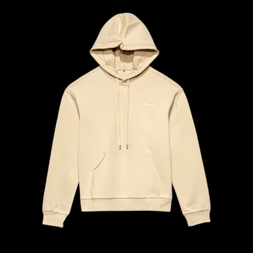 Ader Error Tape Logo Hoodie 'Ivory'
