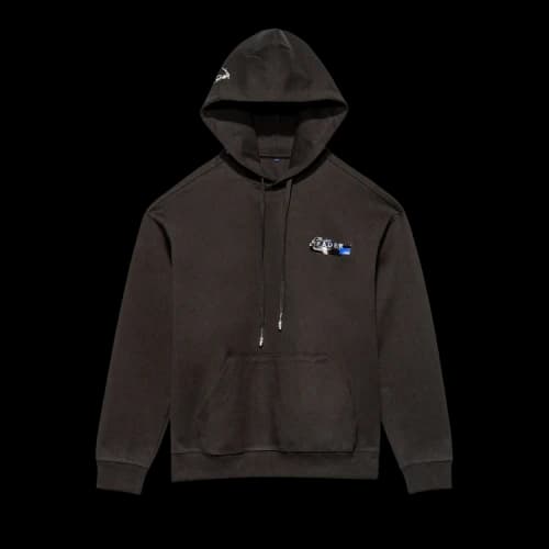 Ader Error Tape Logo Hoodie 'Black'