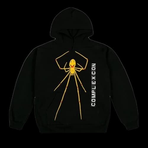 Cactus Plant Flea Market Complexcon Smiiiiley Spider Hoodie 'Black'