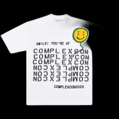 Cactus Plant Flea Market Complexcon Smile! Tee 'White'