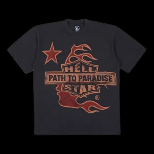 Hellstar Biker T-Shirt 'Black'