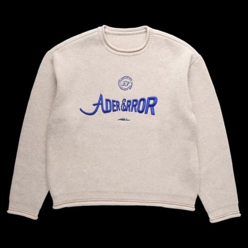 Ader Error Sweater 'Ivory'