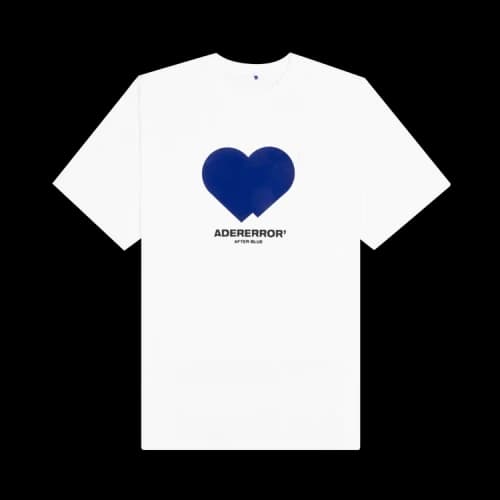 Ader Error Twin Heart Logo T-Shirt 'White'