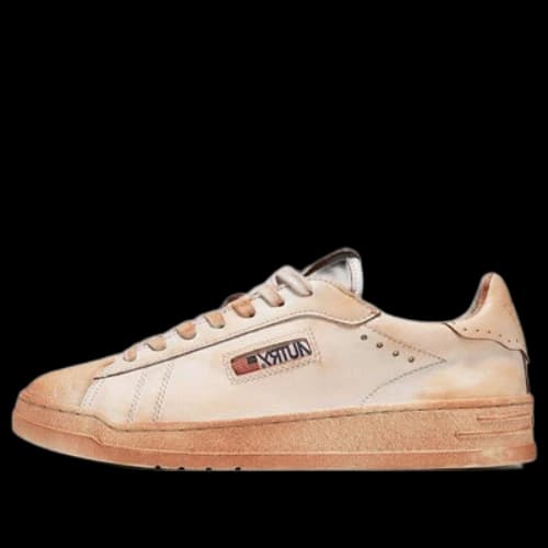 Autry Bob Lutz Low Leather Sneakers 'White-ish' (Women's)