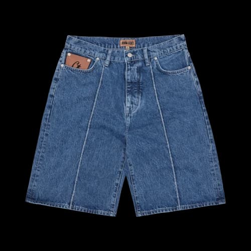 Corteiz C-Star Denim Short 'Midwash'