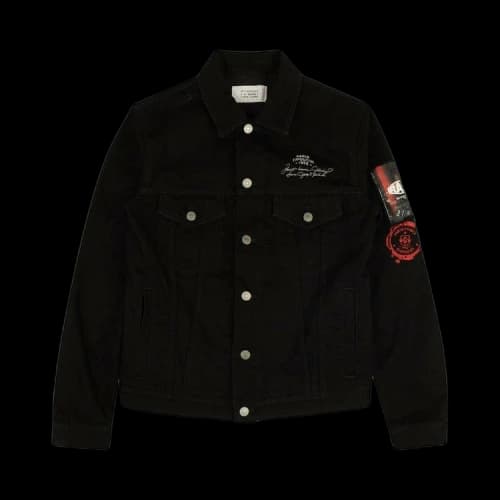 Givenchy Paris Exposure Denim Jacket 'Black'