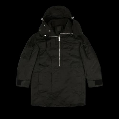 Givenchy Oversized Quilted Ottoman Parka 'Black'