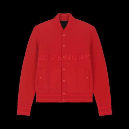 Givenchy Logo Bomber Jacket 'Red'