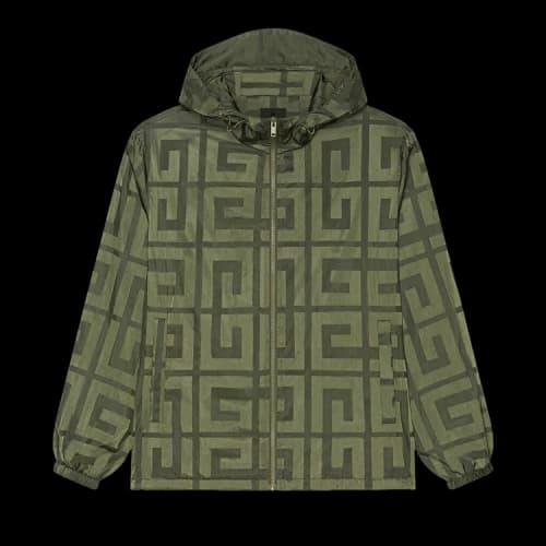 Givenchy 4G Pattern Windbreaker 'Khaki'