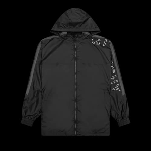 Givenchy Embroidered Logo Windbreaker 'Black'