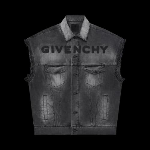 Givenchy Oversized Sleeveless Jacket 'Black'
