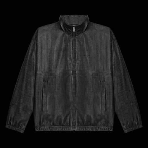 Givenchy Embossed Leather Jacket 'Black'