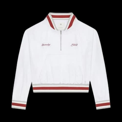Givenchy Pull Over Bomber 'White'