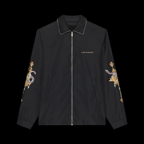 Givenchy Zipped Coach Jacket 'Black'