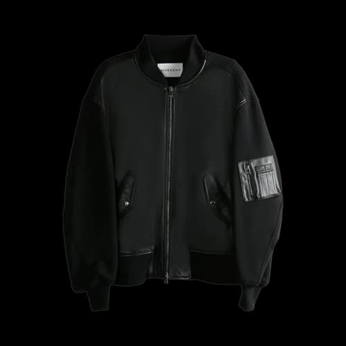 Givenchy Couture Seam Bomber Jacket 'Black'