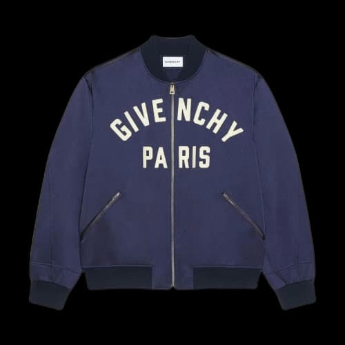 Givenchy Logo Bomber Jacket 'Navy'