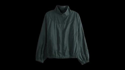 Givenchy Mix Material Cut Jacket Black