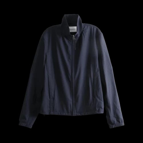 Givenchy Striped Zipped Blouson 'Navy'