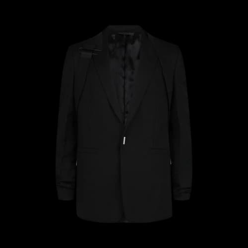 Givenchy U Lock Harness Slim Fit Blazer 'Black'