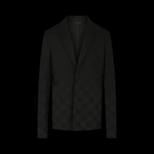 Givenchy Slim Fit Micro Windowpane Check Blazer 'Black'