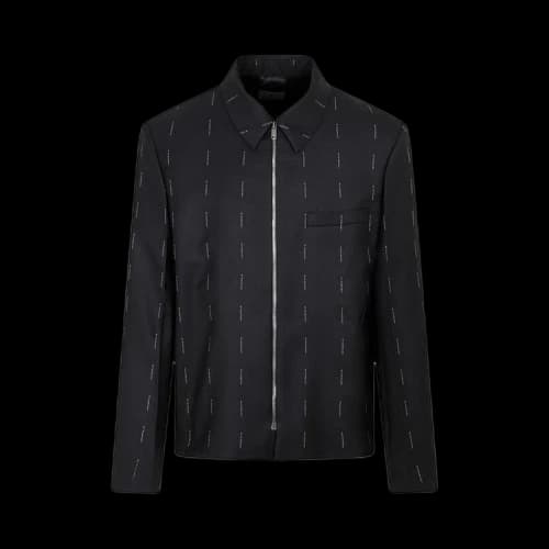 Givenchy Zipped Short Structured Jacket 'Black'