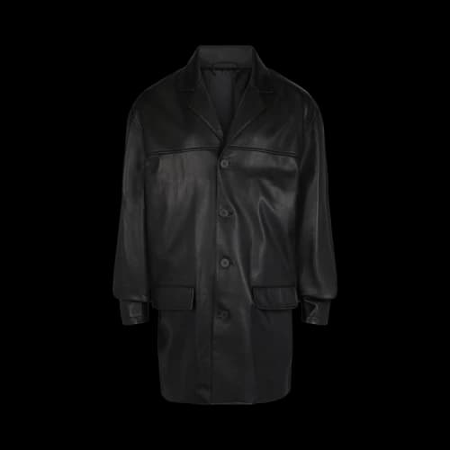GIVENCHY FW23 Leather Jacket Men's Black
