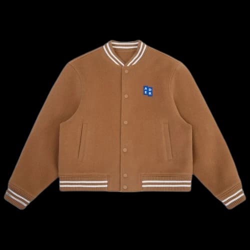 Ader Error TRS Tag Varsity Jacket 'Camel'