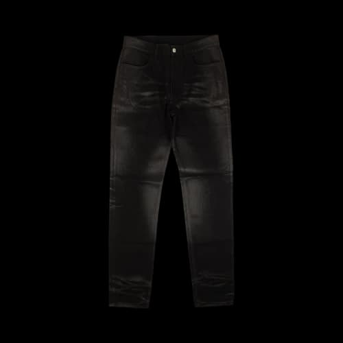Givenchy Shiny Denim Slim Fit Jeans 'Black'