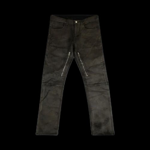 Givenchy Painted Crackled Jeans 'Black'
