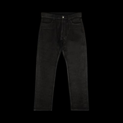 Givenchy Shiny Regular Fit Denim Pants 'Black'