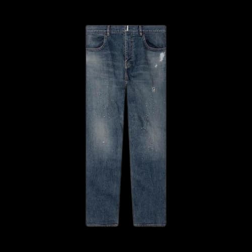 Givenchy Straight Fit 5 Pocket Trousers 'Indigo'