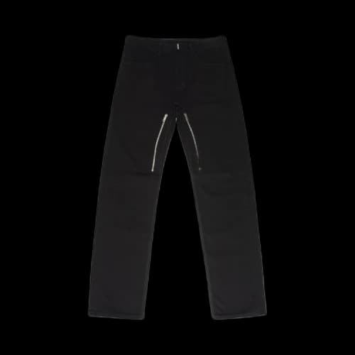 Givenchy Slim Fit Denim Trousers With Zip 'Black'